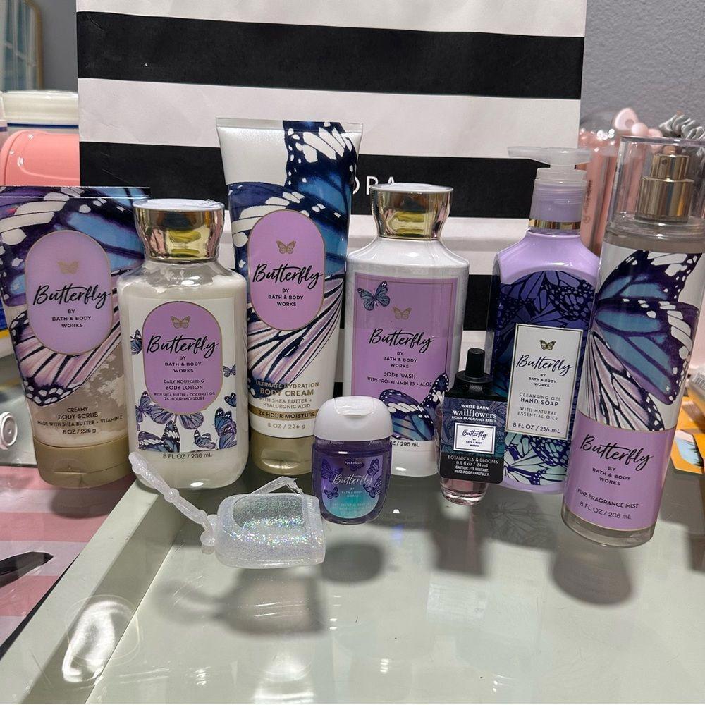 Bath & Body Works Butterfly Collection set